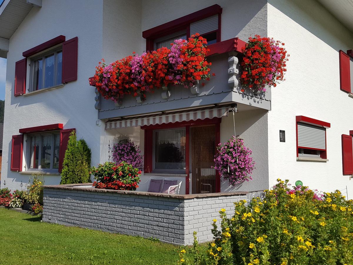 Appartements Gastehaus Monika Bezau Eksteriør bilde