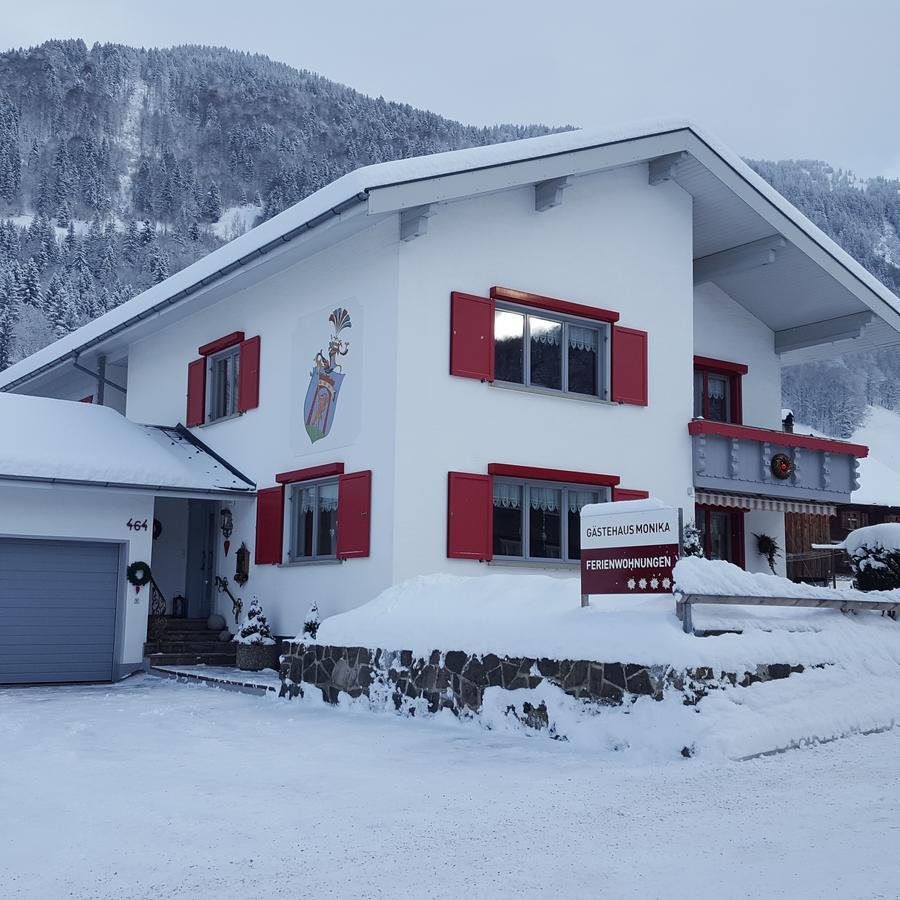 Appartements Gastehaus Monika Bezau Eksteriør bilde